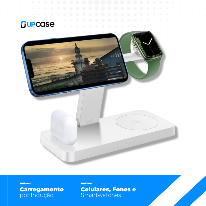 Carregador 4 em 1 via Indução - UpCharger