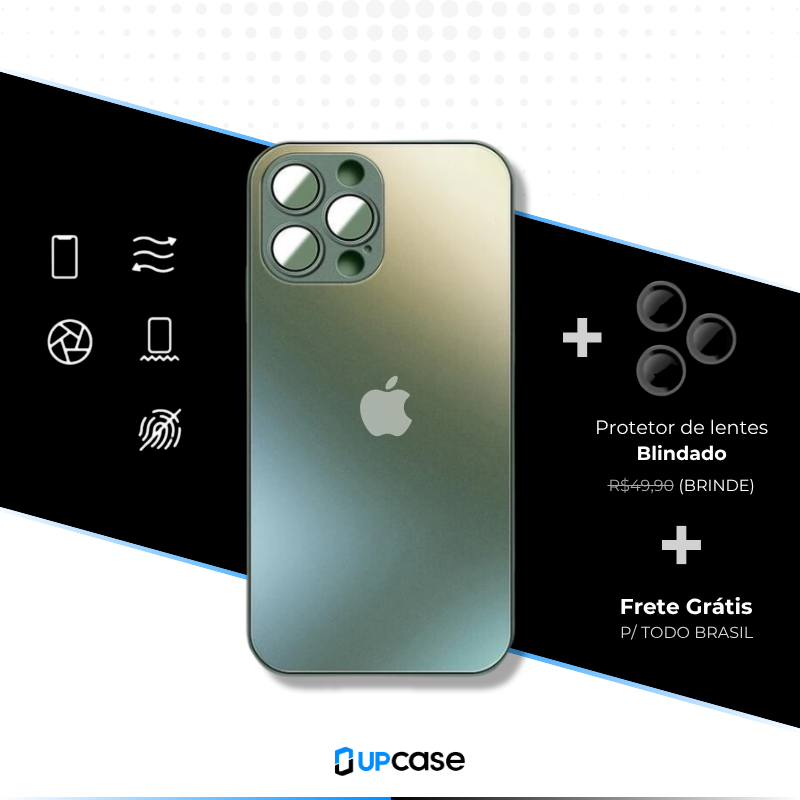 Case SafeGlass® - Vidro Temperado Fosco
