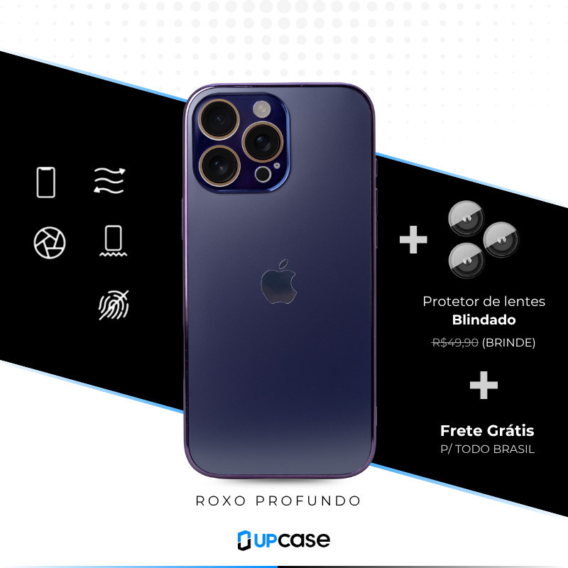 Capa UpSafe - Proteção Completa do iPhone