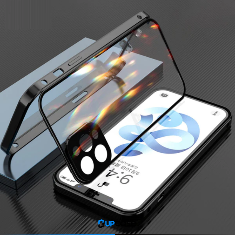 Case de iPhone Magnética Blindada - Dupla Proteção 360º